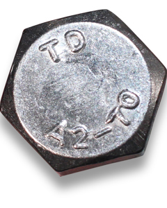 Hexagon head screw M 6x 70 DIN 933 SST